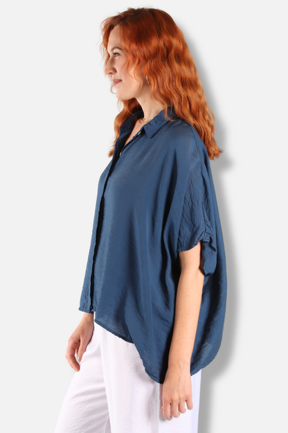 Oversized Shirt - Naval Parachute