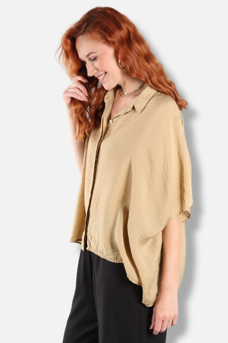 Oversized Shirt - Bark Parachute