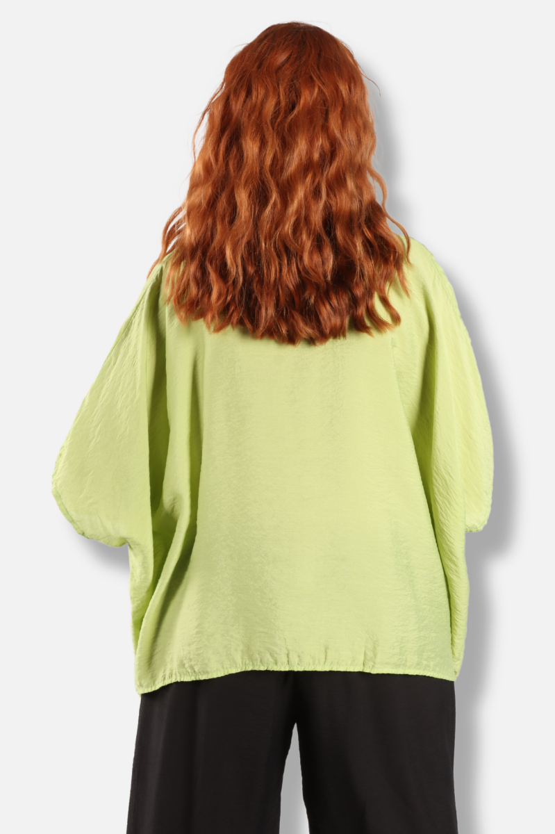 Oversized Shirt - Verde Parachute