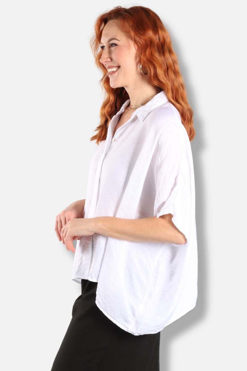 Oversized Shirt - White Parachute