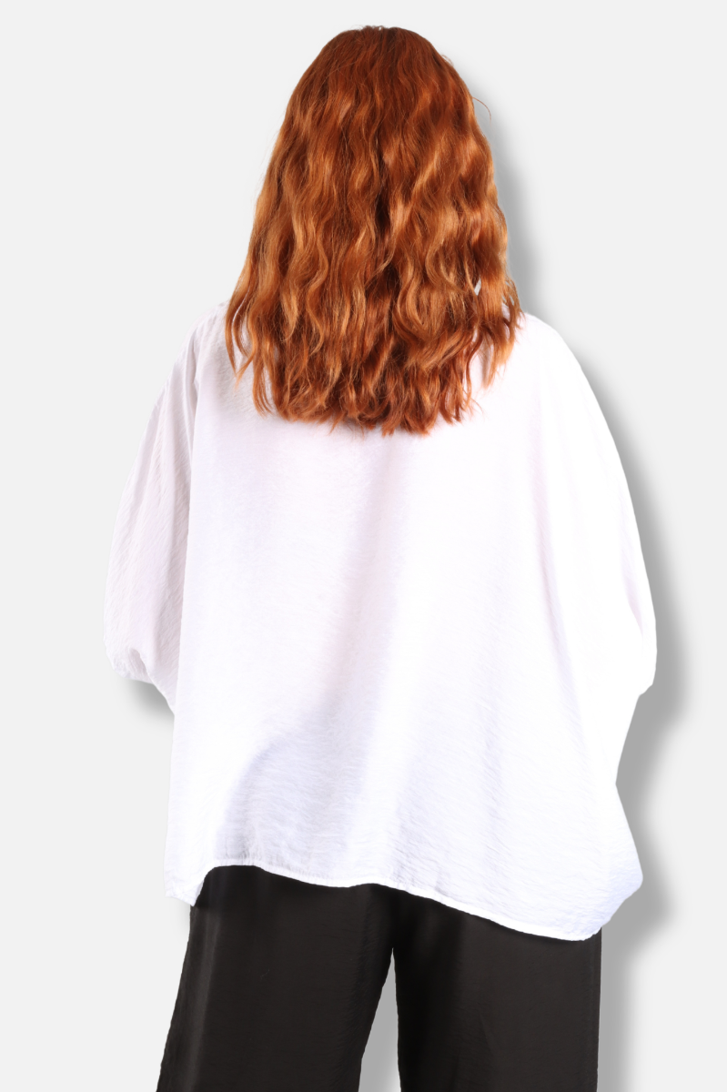 Oversized Shirt - White Parachute