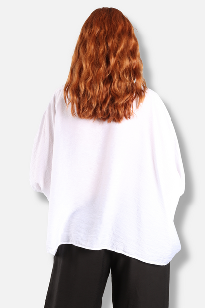 Oversized Shirt - White Parachute