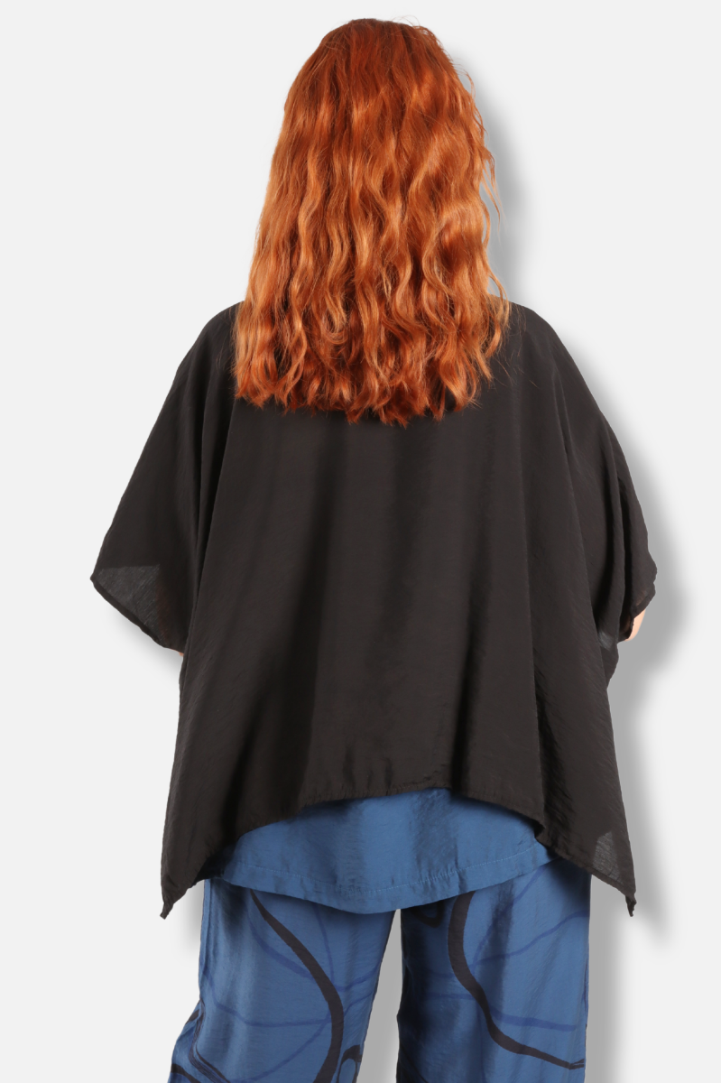Shawl Cardigan - Black Parachute 