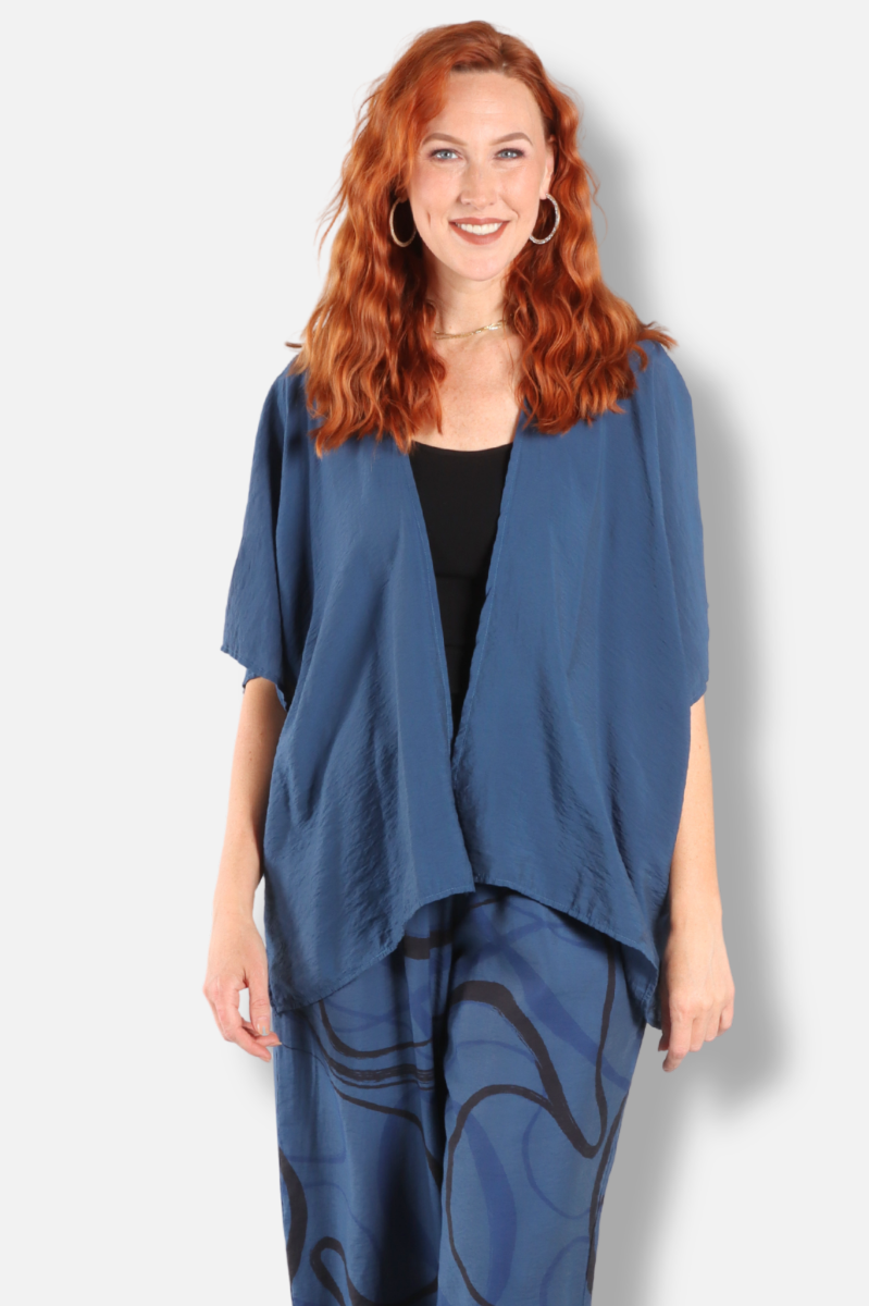 Shawl Cardigan - Naval Parachute