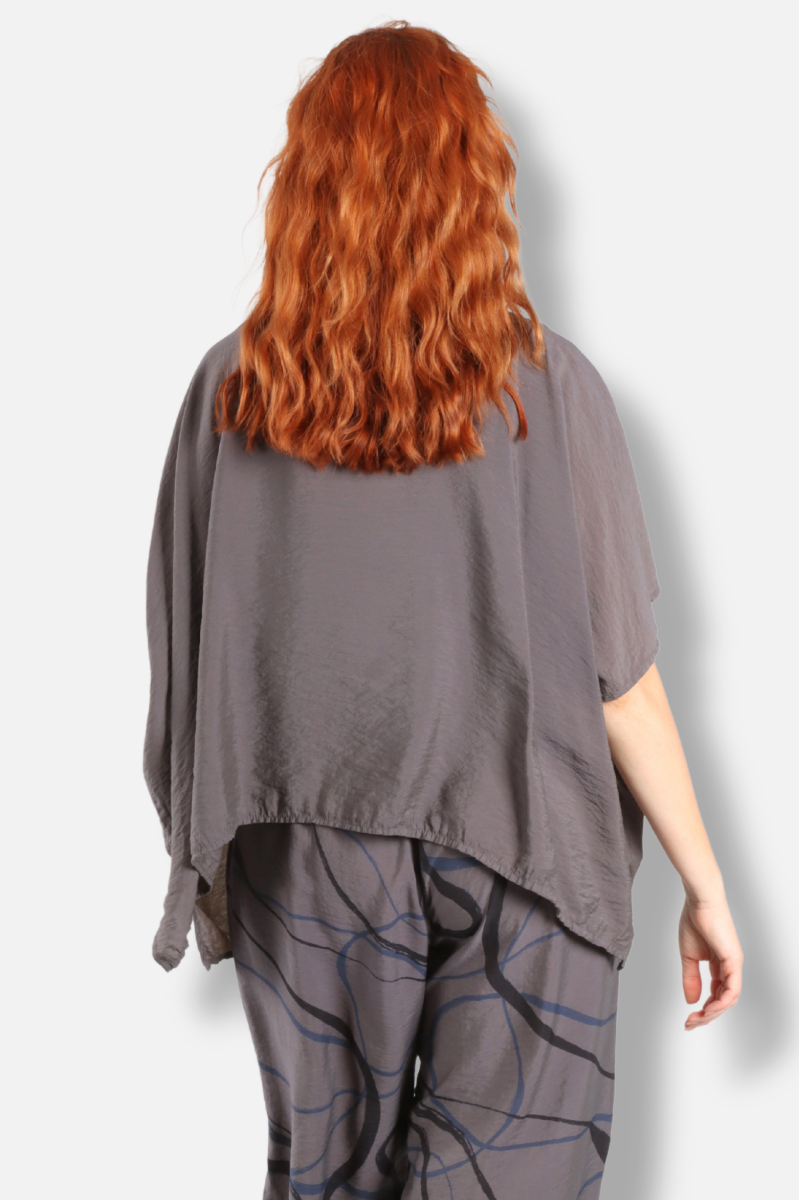 Shawl Cardigan - Anthracite Parachute