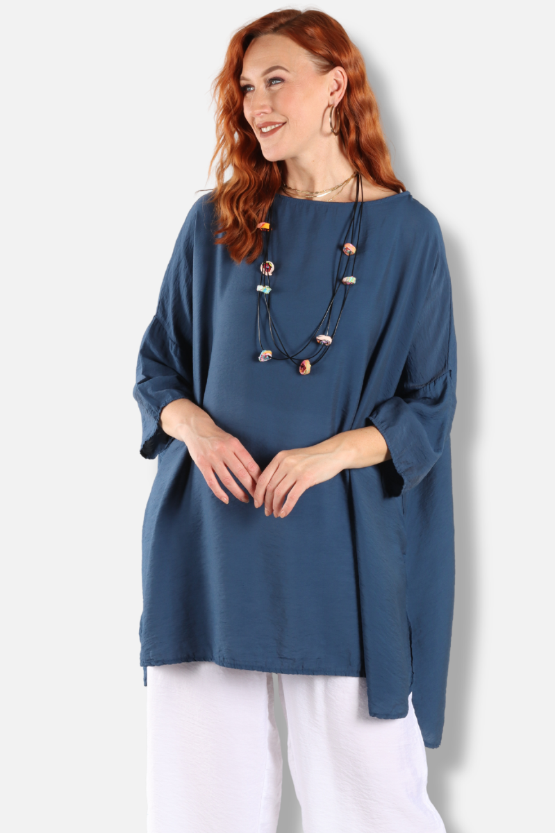 Osize Slit Tunic - Naval Parachute