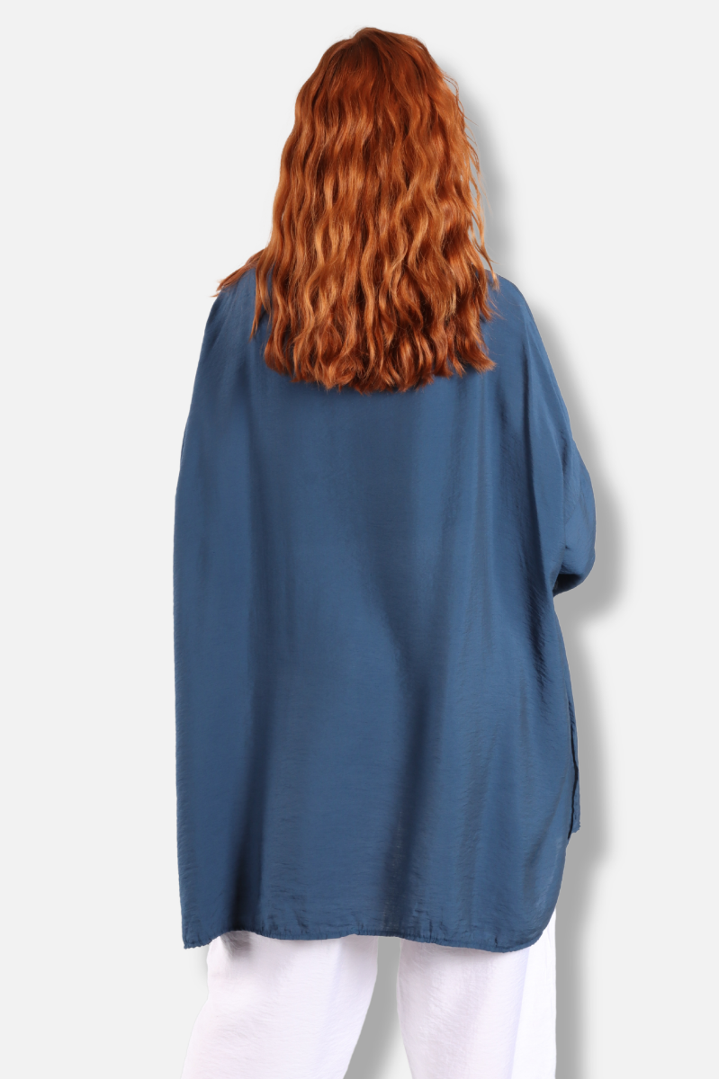 Osize Slit Tunic - Naval Parachute