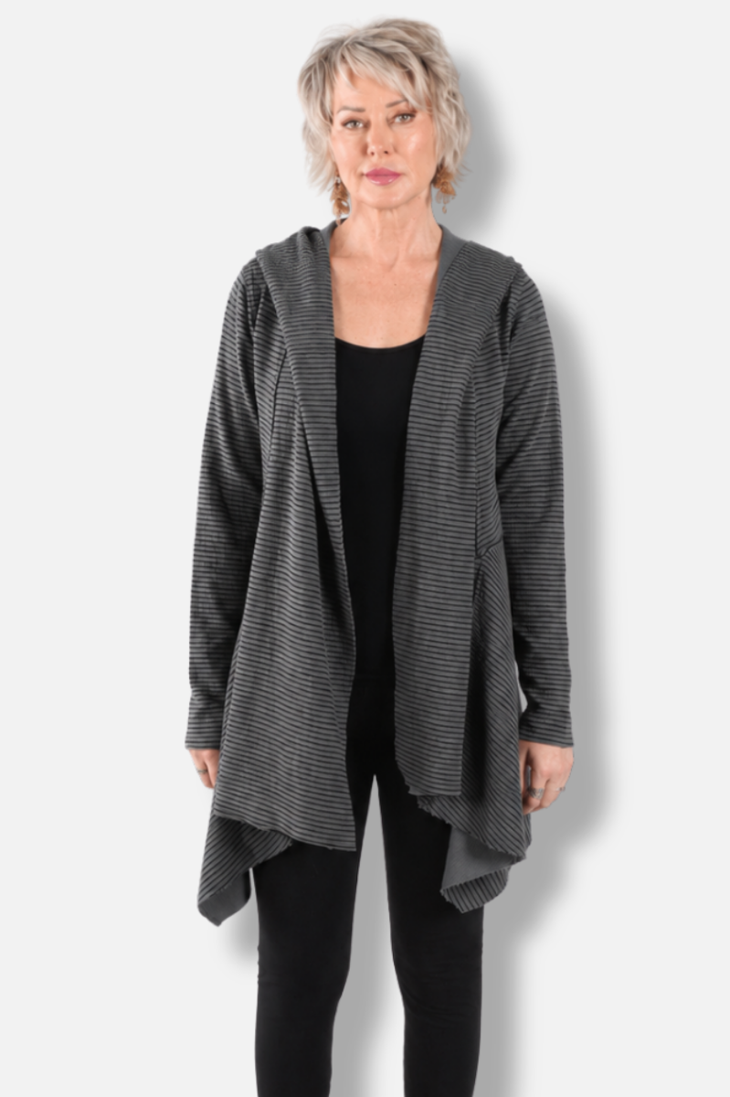 CUT LOOSE 0588665-2607 HOODED JKT IRON