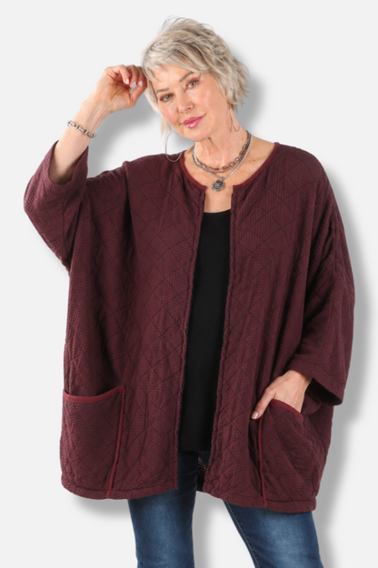 CUT LOOSE CUT LOOSE 6618963-2607 O/S ZIP JKT CNNRBARK