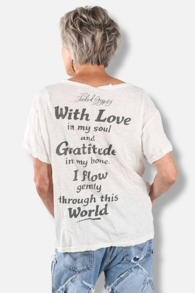 Worn Weather Tee - White