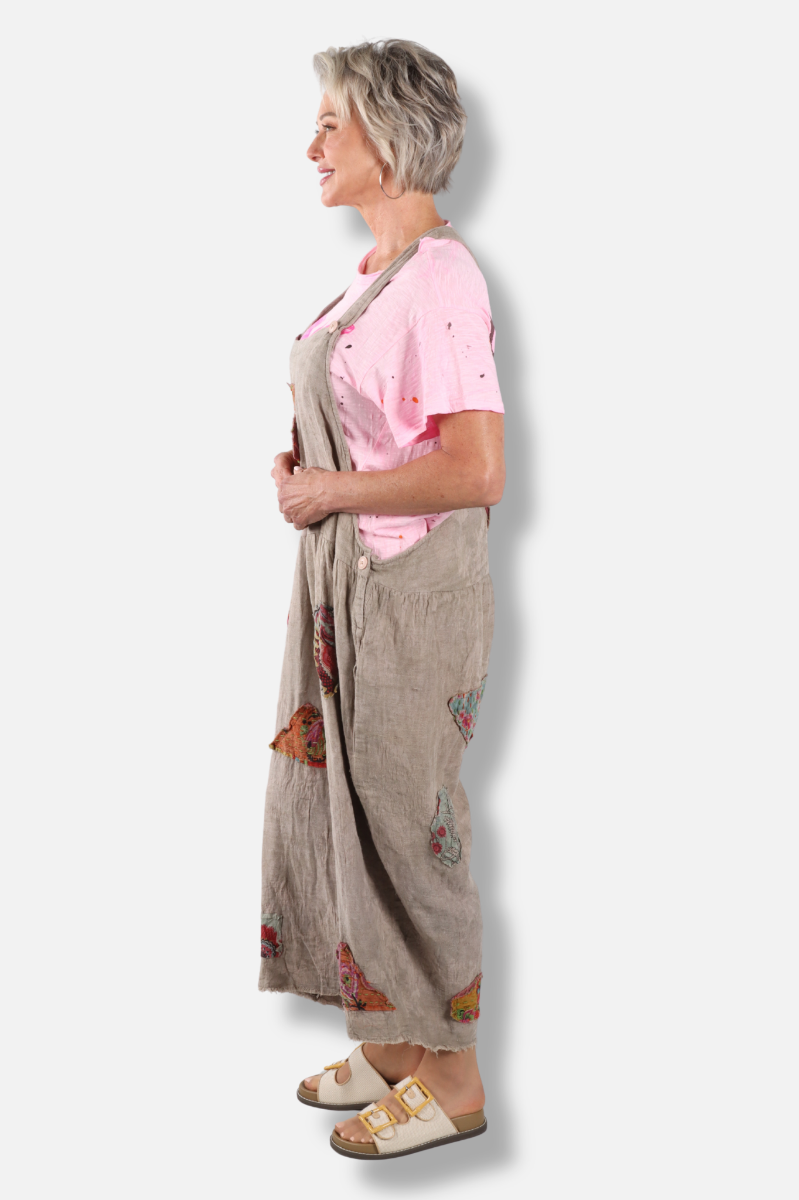 Open Road Overalls - Oatmeal