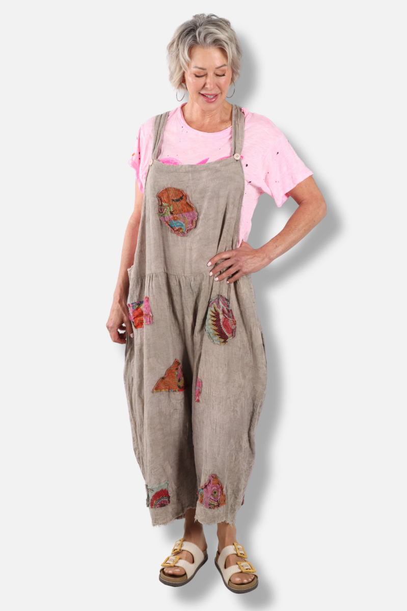 Open Road Overalls - Oatmeal