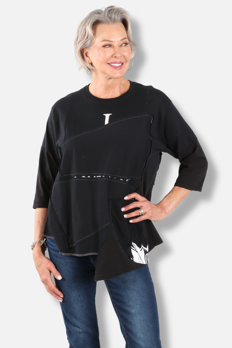 Triangle Tee - Black #4