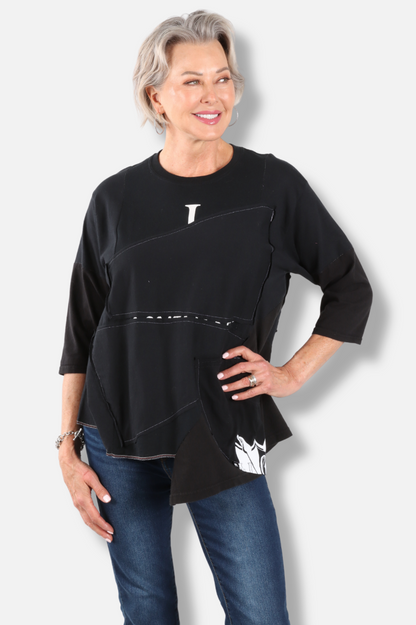 Triangle Tee - Black #4