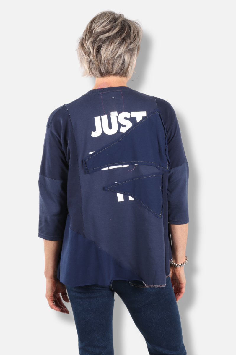 Triangle Tee - Navy #5
