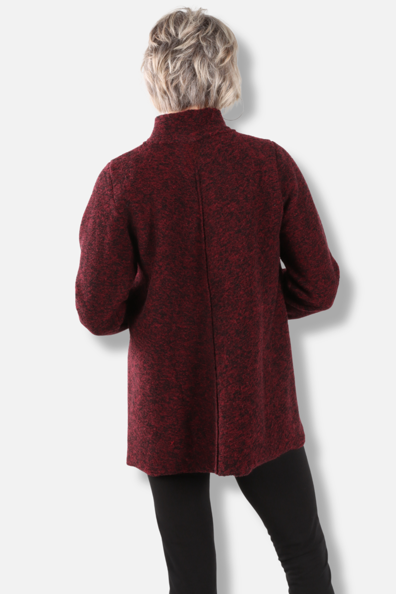 Zip Swing Jacket - Maraschino