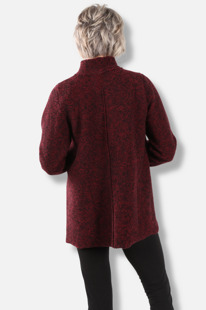 Zip Swing Jacket - Maraschino