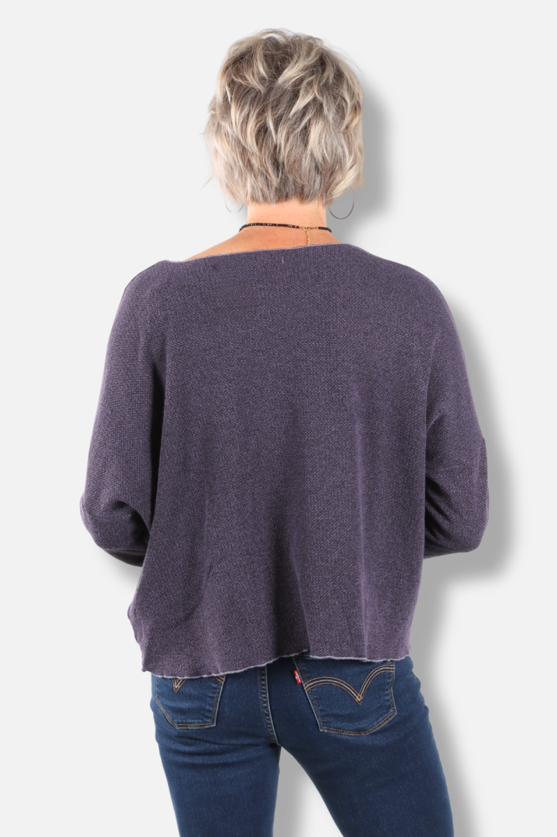Osize Pocket Pullover - Whisper