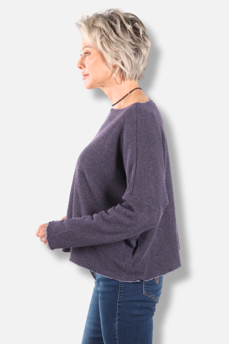 Osize Pocket Pullover - Whisper