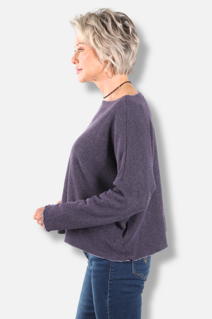 Osize Pocket Pullover - Whisper