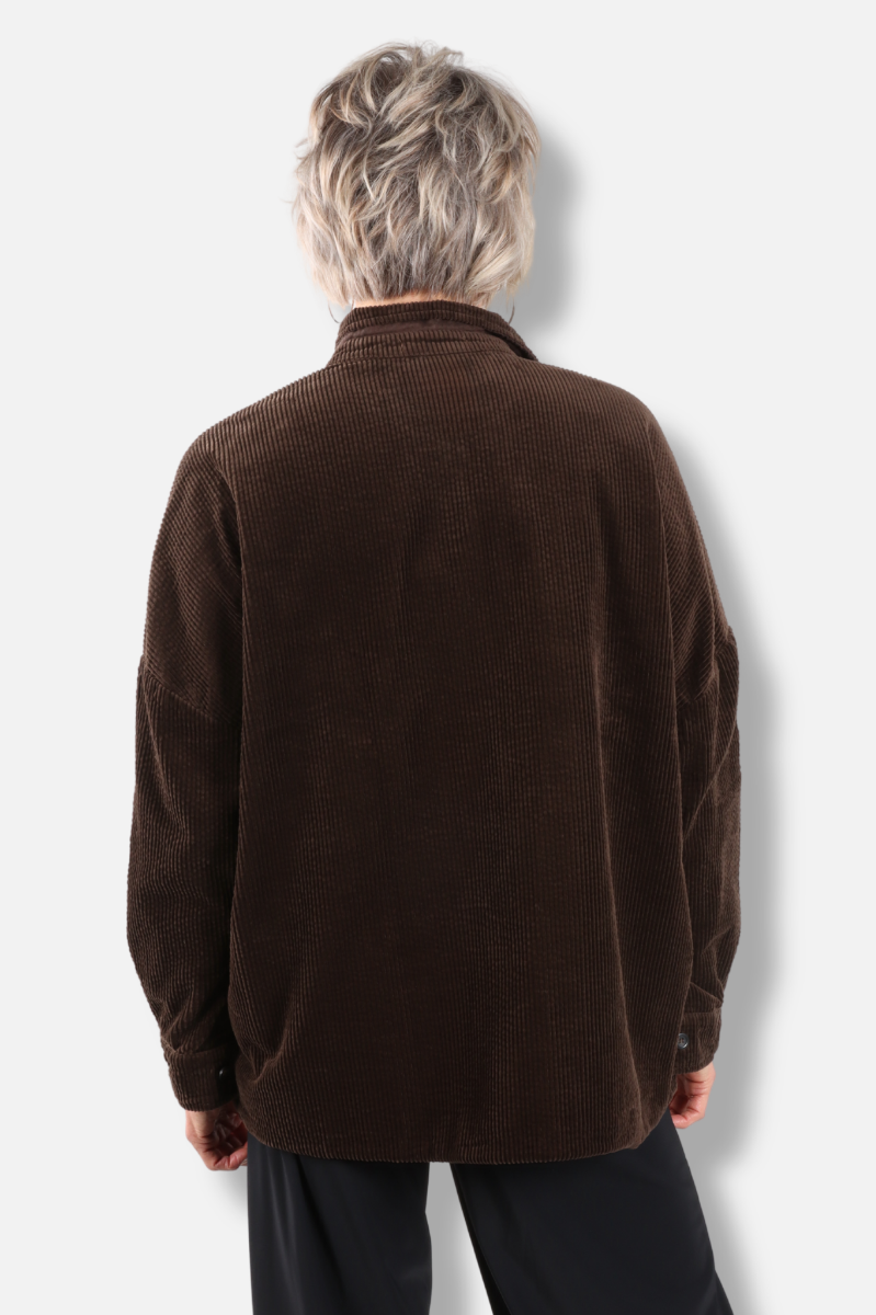 Oversized Shirt - Chocolate