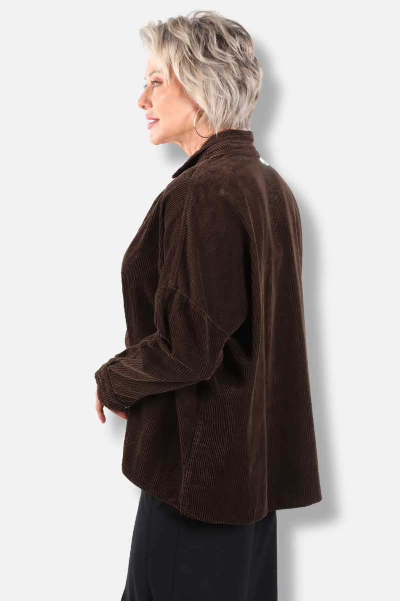 Oversized Shirt - Chocolate