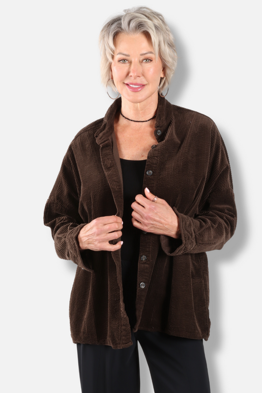 Oversized Shirt - Chocolate