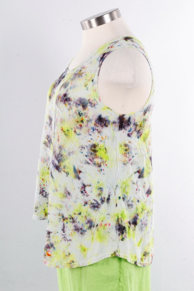 Gauze Tank - Garden