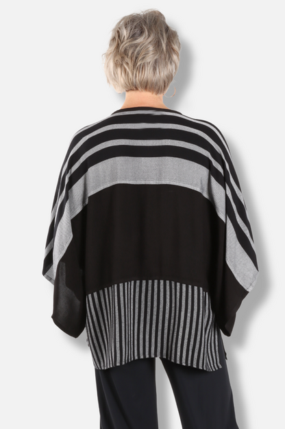 Contrast Top - Black Combo