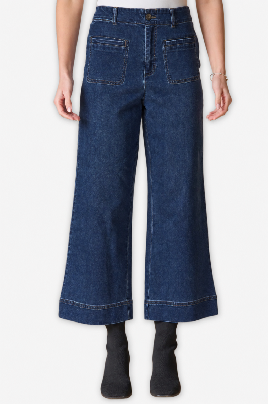 Ankle Jean - Dark Denim 