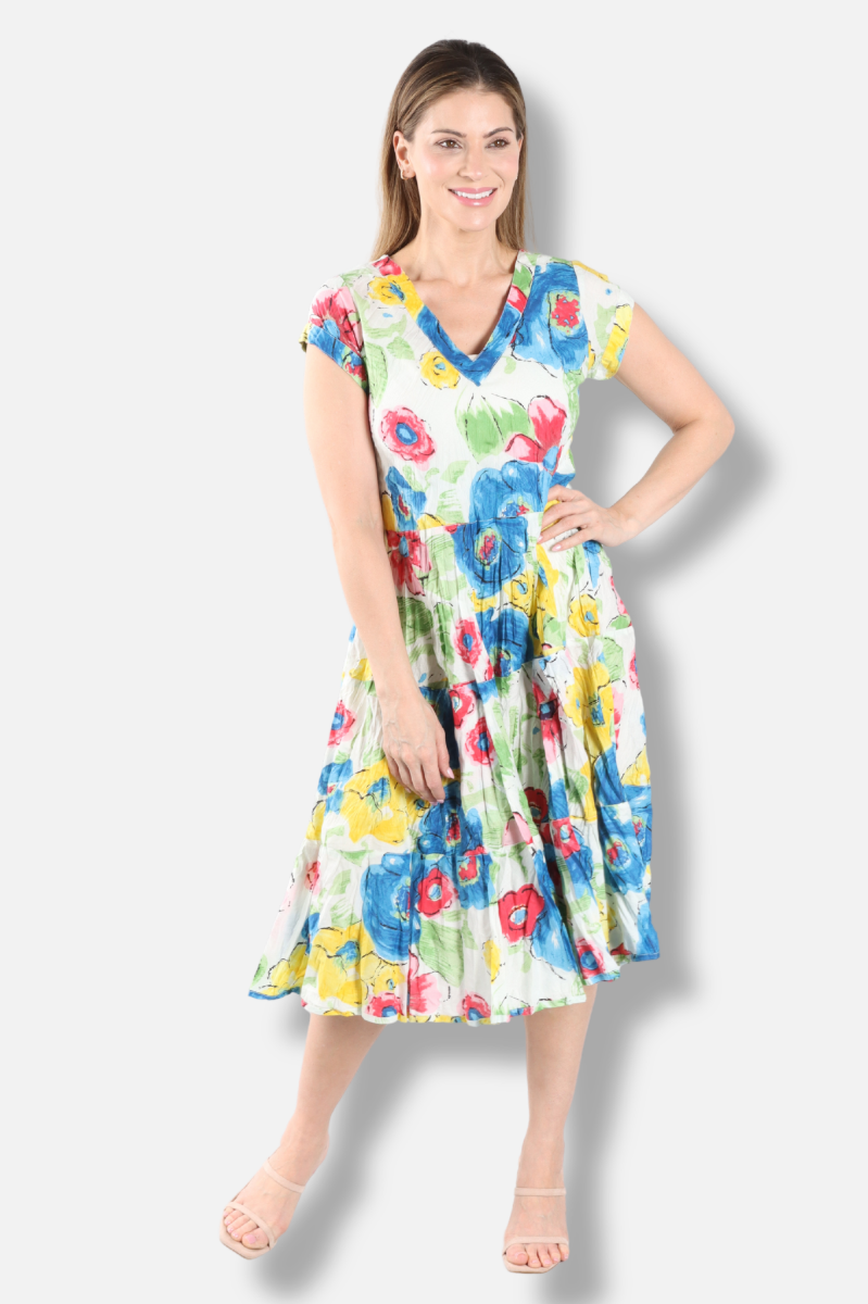 Jalen Dress - Field of Flowers