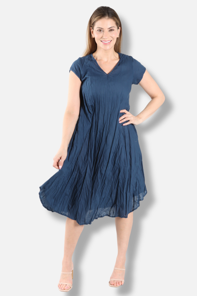 Joba Dress - Indigo