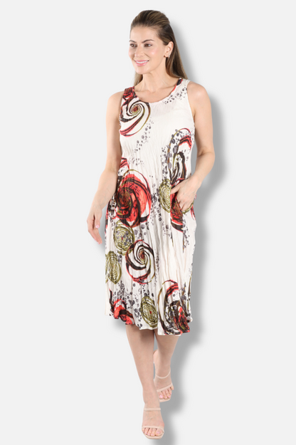 Jamy Dress - Orangesicle