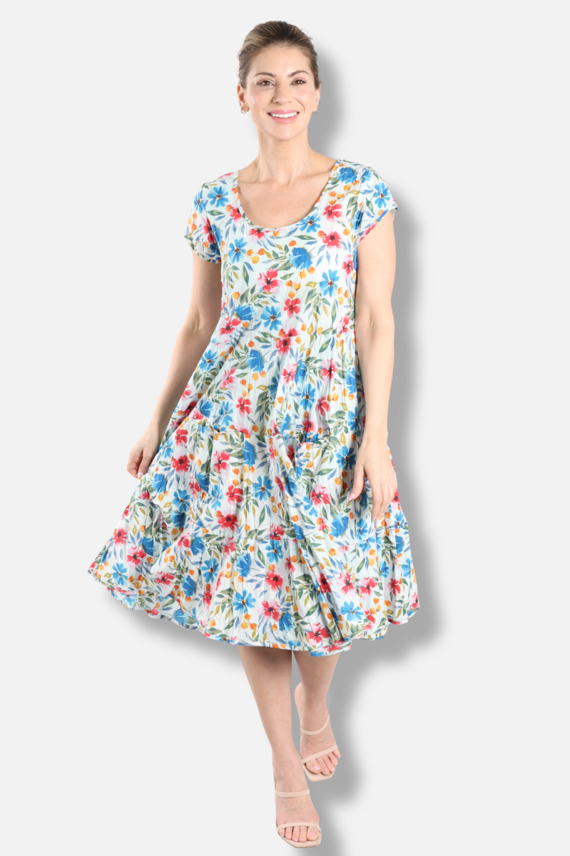 Jade Dress - Spring has Spring