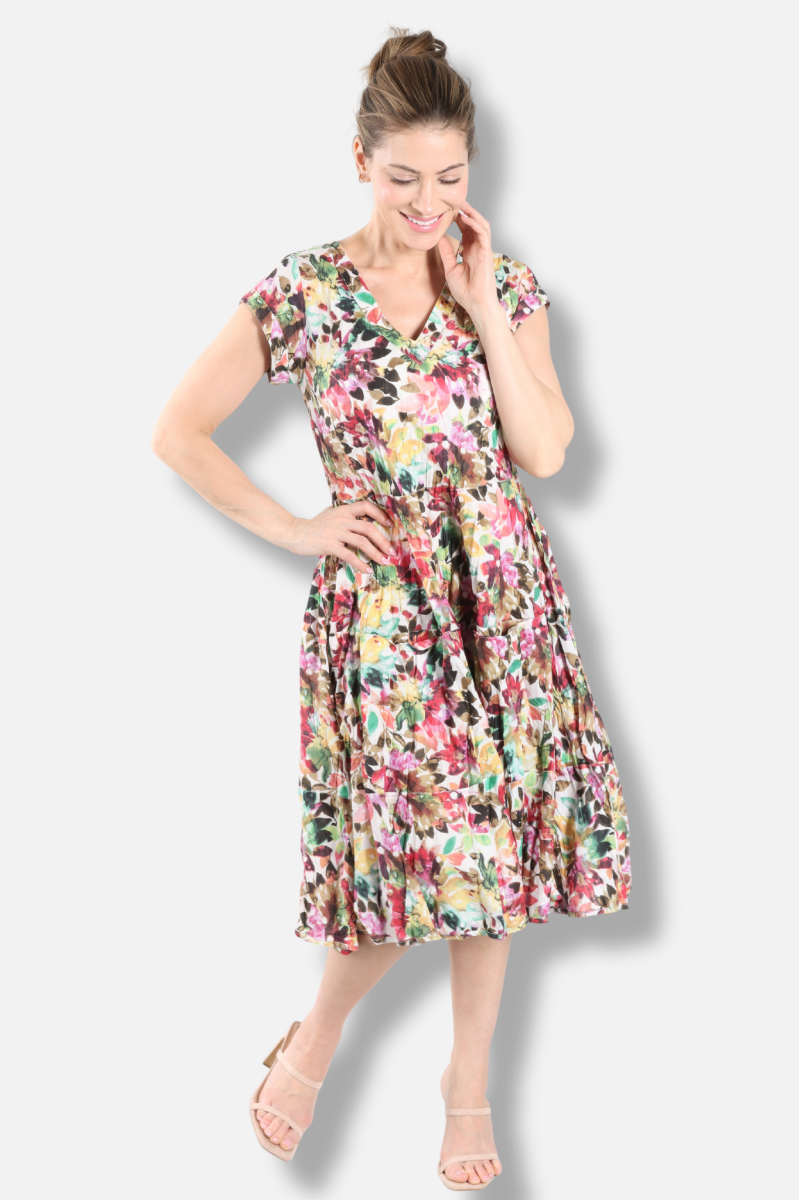  Jalen Dress - Many Blooms