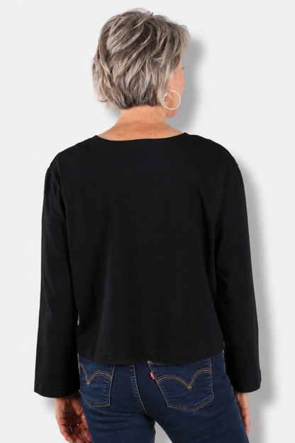 Boxy Shirt - Black