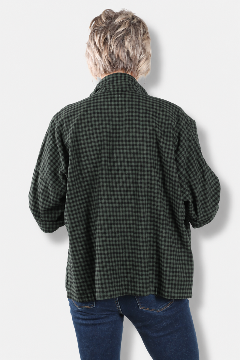 Big Shirt - Konbu Check