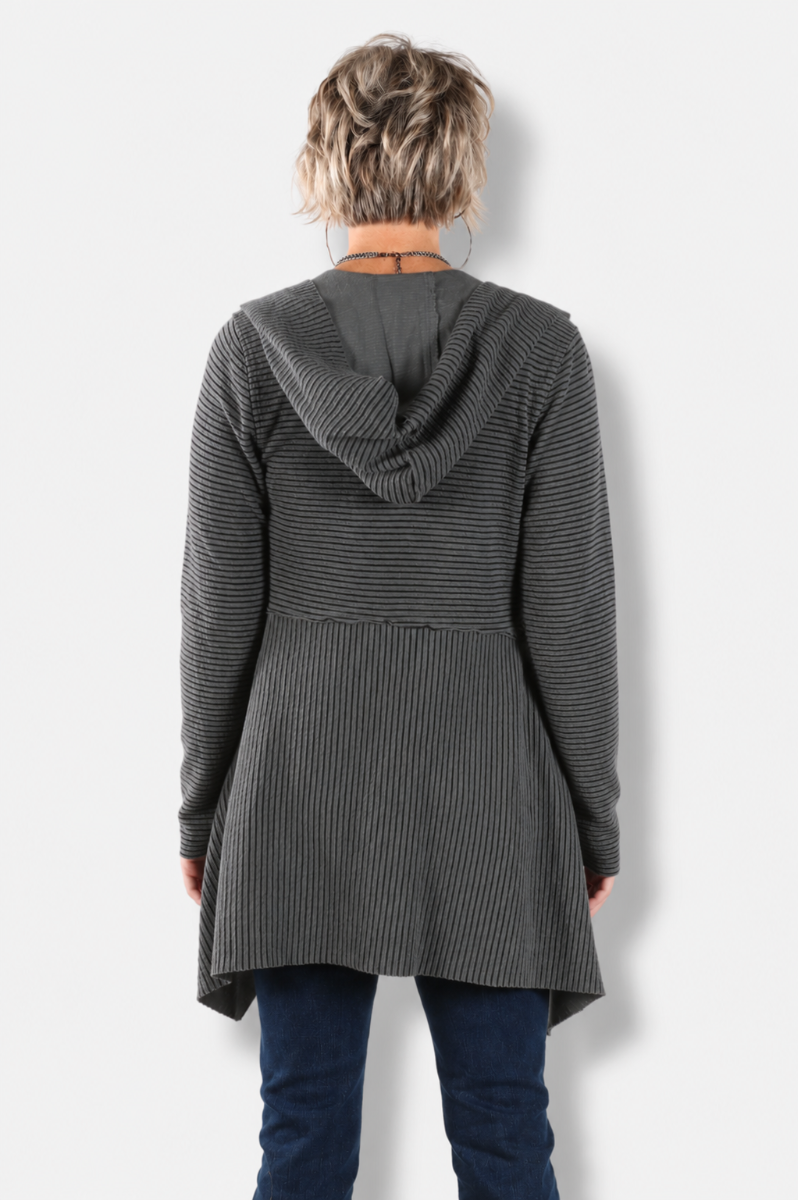 CUT LOOSE 0588665-2607 HOODED JKT IRON