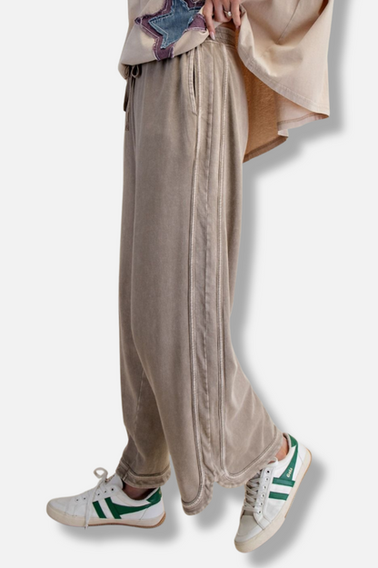 Knit Terry Pant - Mocha