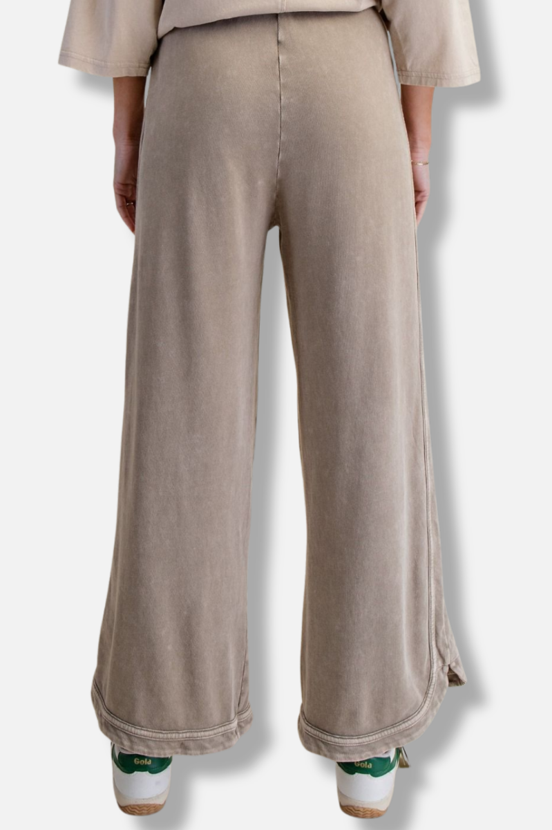 Knit Terry Pant - Mocha