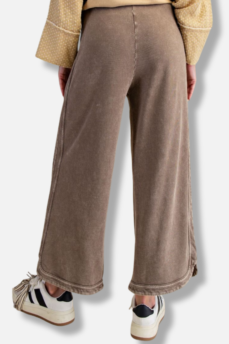 Knit Terry Pant - Dark Chocolate 