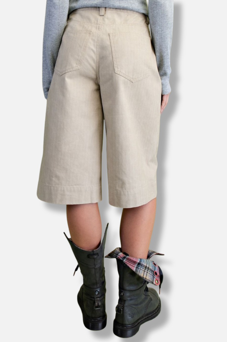 Bermuda Twill Shorts - Mushroom 