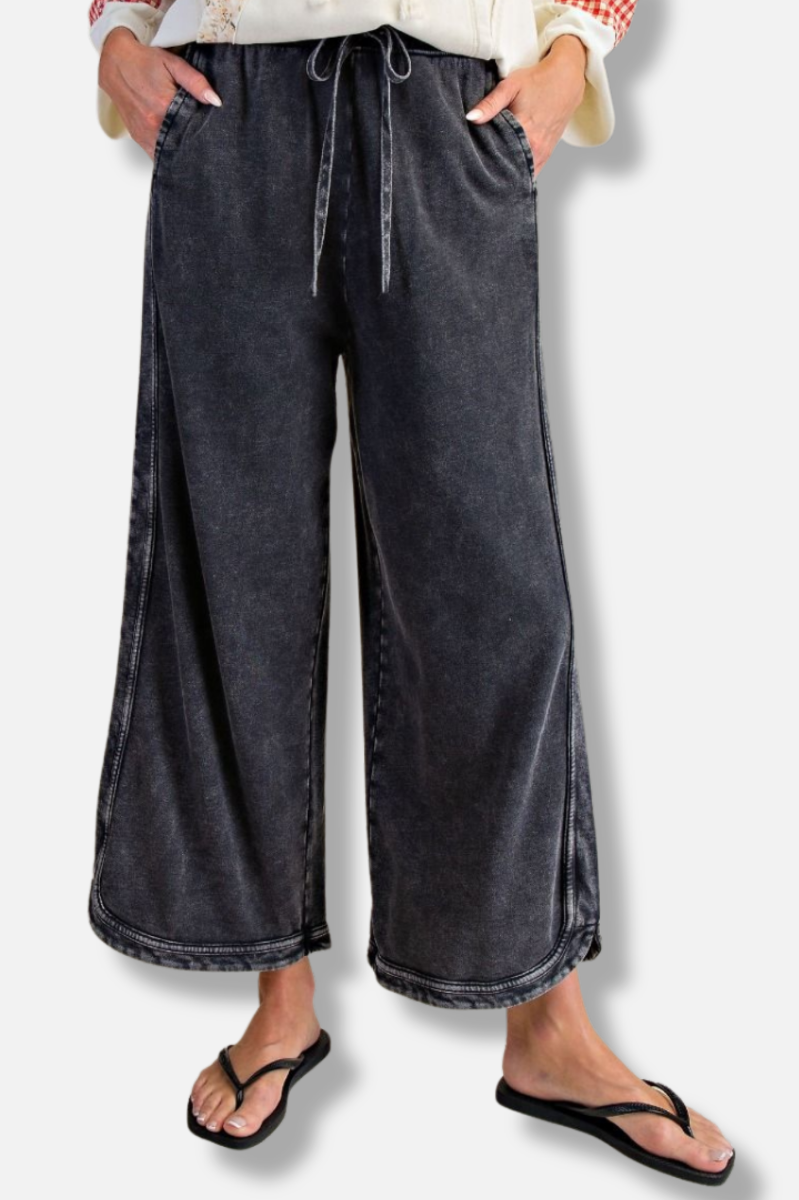 Knit Terry Pant - Ash 