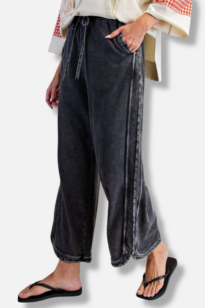 Knit Terry Pant - Ash 