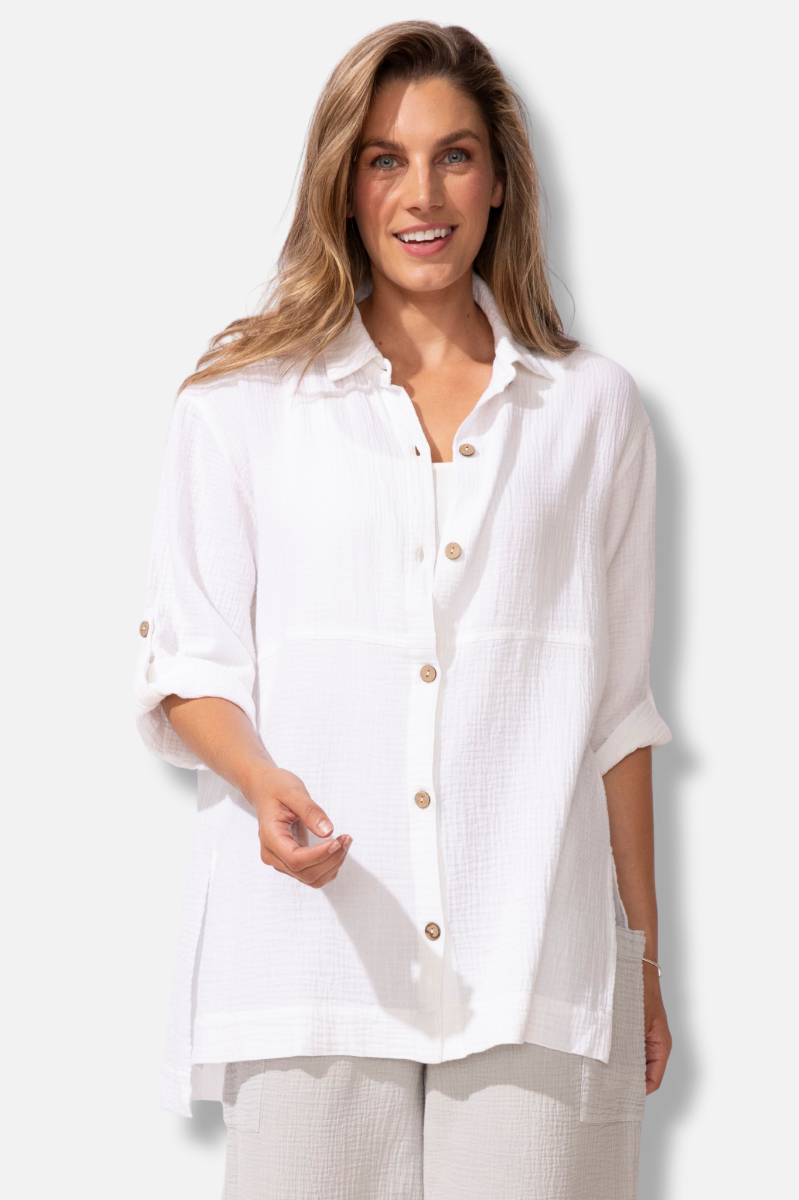 Beach Shirt - White
