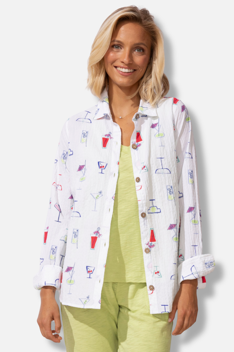 Pool Party Shirt - White 