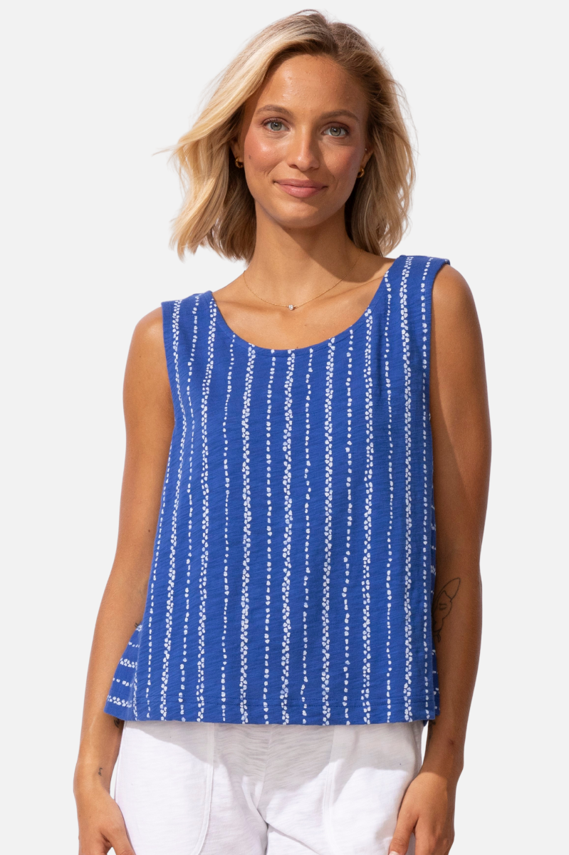 Harborside Tank - Resort Stripe