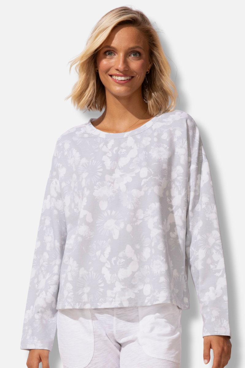 Allover Print Pullover - Dune
