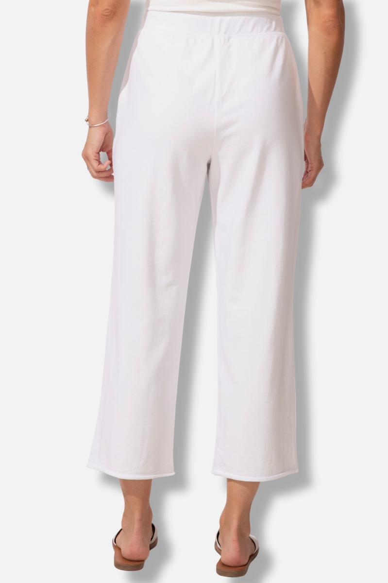 Breezy Flood Pant - White