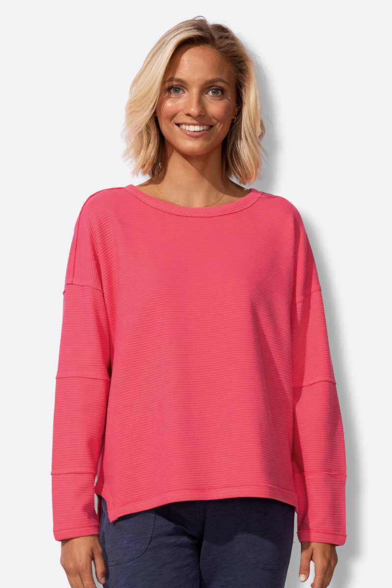 Daybreak Pullover - Poppy